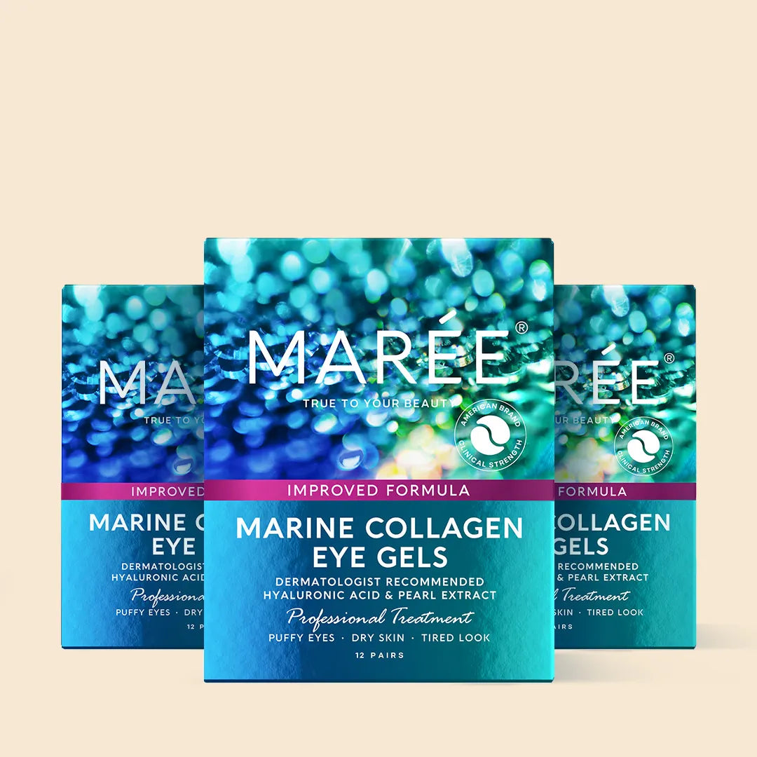 Maree Marine Collagen Eye Patches for Puffy Eyes & Dark Circles