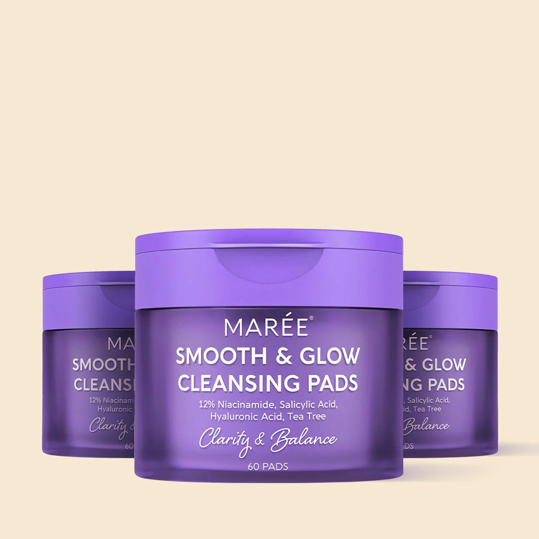 Maree 12% Niacinamide Smooth & Glow Exfoliating Pads