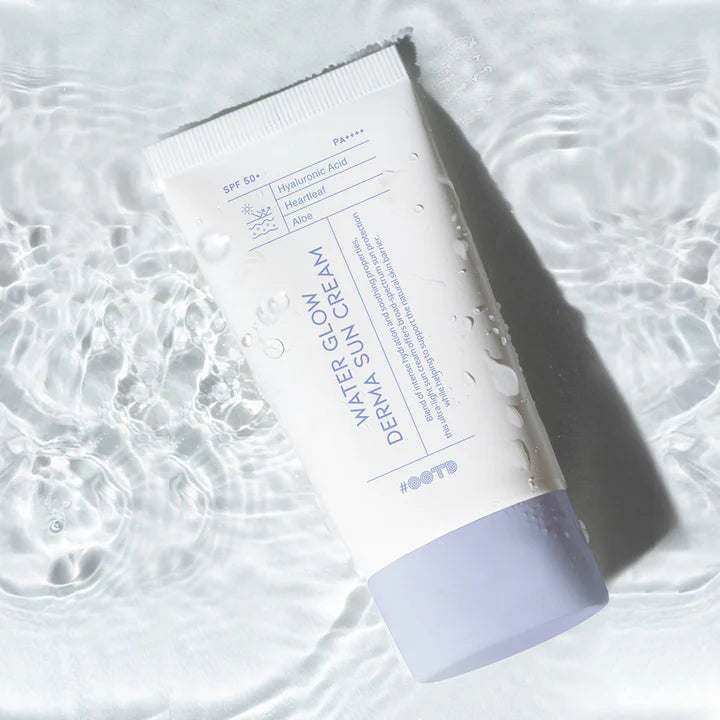 OOTD Water Glow Derma Sun Cream SPF50+ PA++++ | Hydrating UV Protection