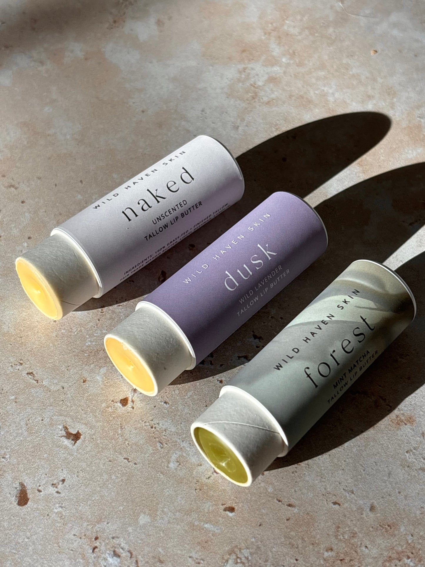 Tallow Lip Butter | Hydrating Lip Repair in 3 Scents