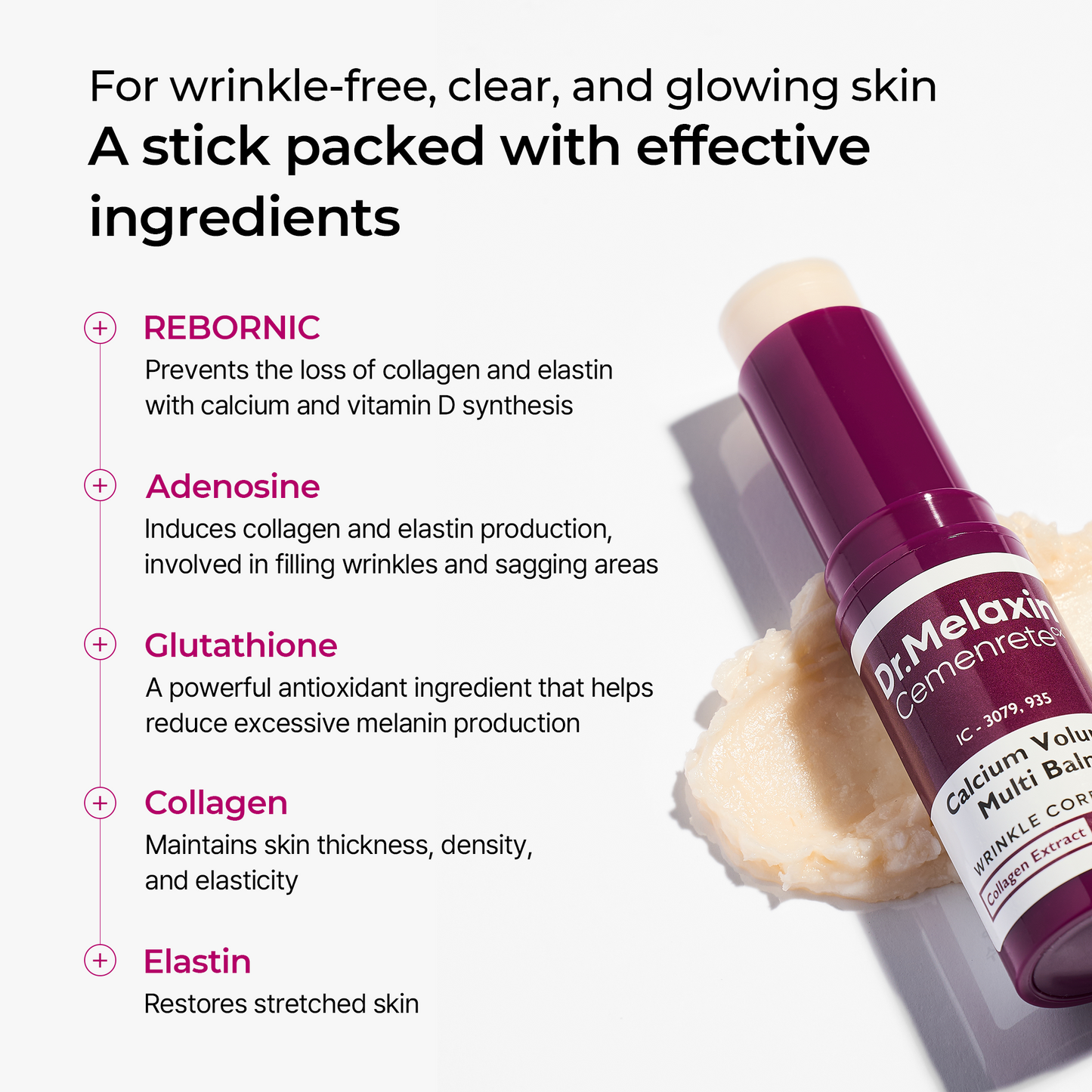 Dr. Melaxin Cemenrete Calcium Volume Multi Balm – 9g