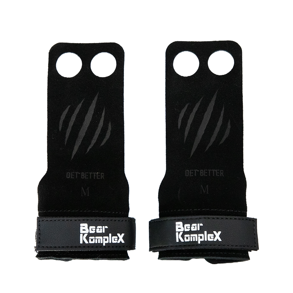 Bear KompleX 2-Hole Leather Hand Grips