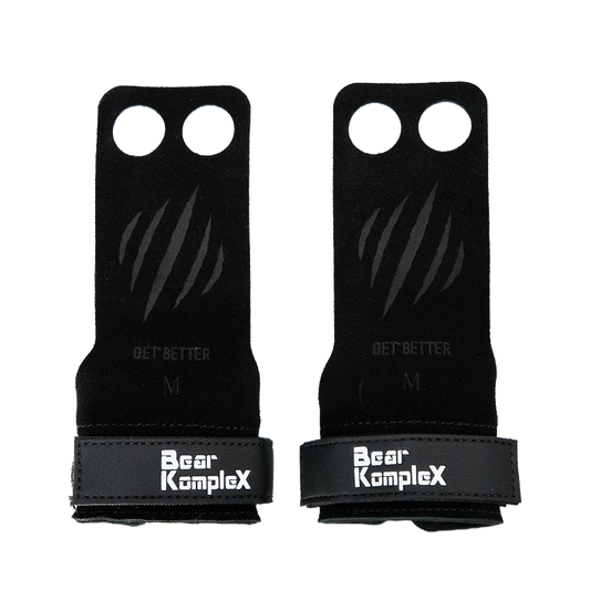 Bear KompleX 2-Hole Leather Hand Grips