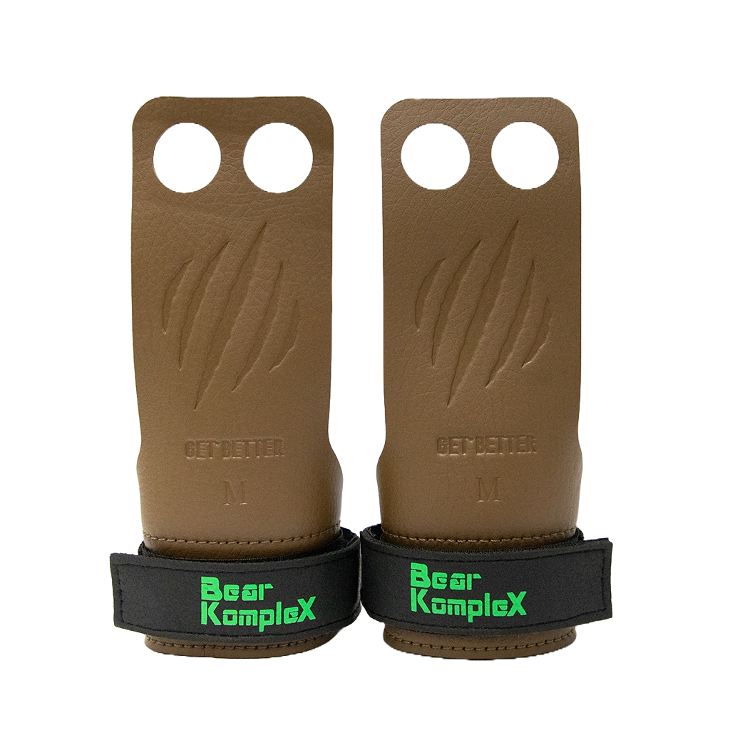 Bear KompleX 2-Hole Leather Hand Grips
