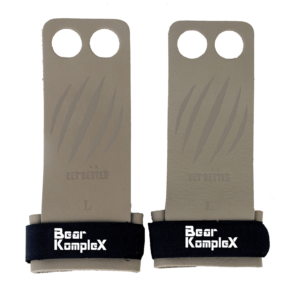 Bear KompleX 2-Hole Leather Hand Grips