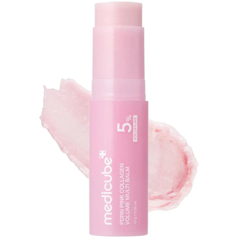 PDRN Pink Collagen Volume Multi Balm | Anti-Aging Stick for Eyes, Neck & Lips