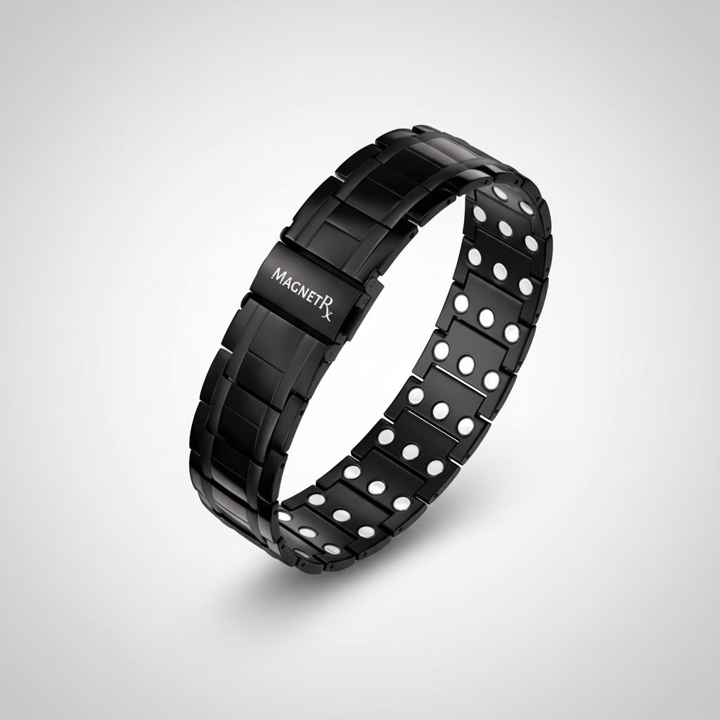 3x Strength Titanium Magnetic Bracelet Square