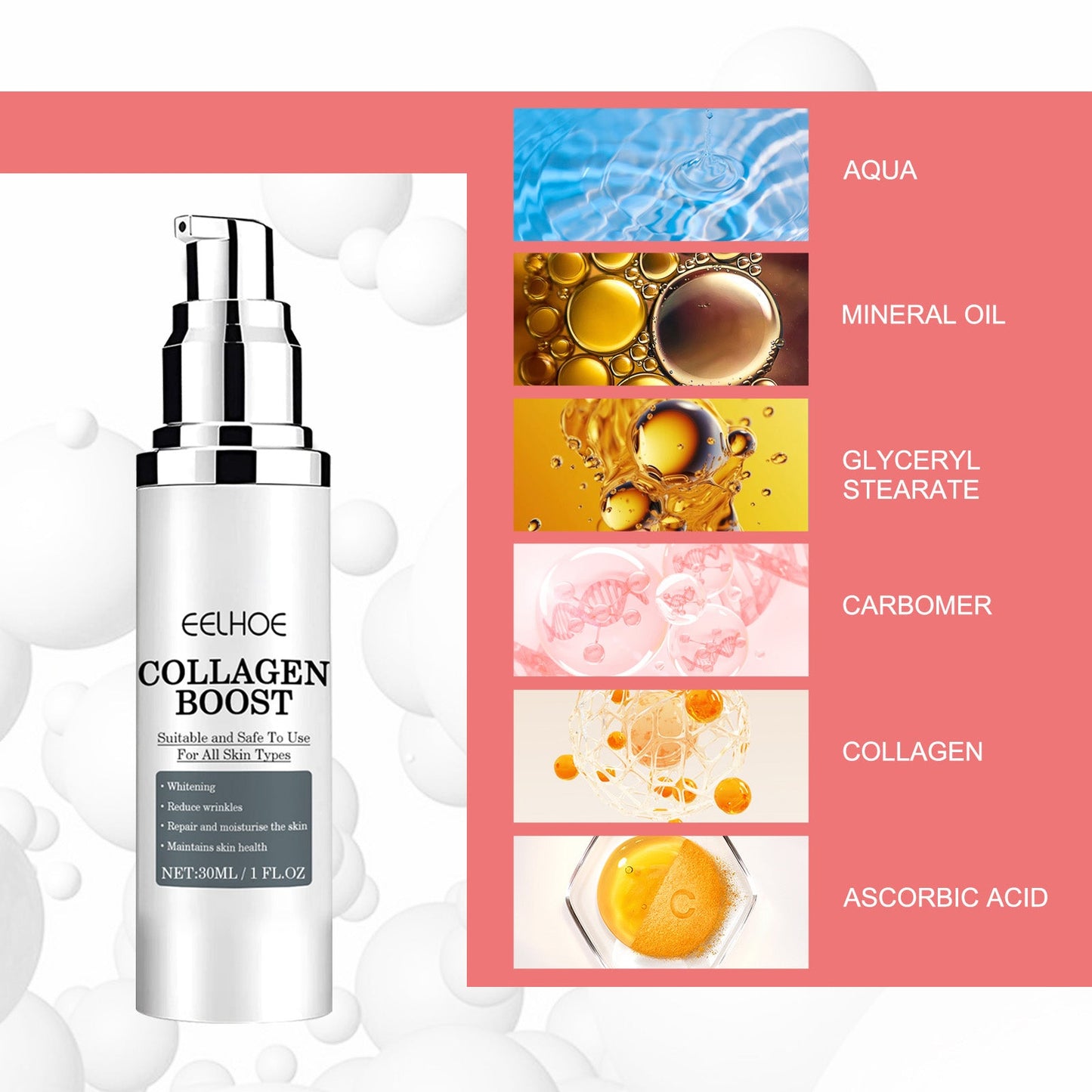 EELHOE Collagen Cream – Anti-Aging Moisturizer for Firmer, Smoother Skin