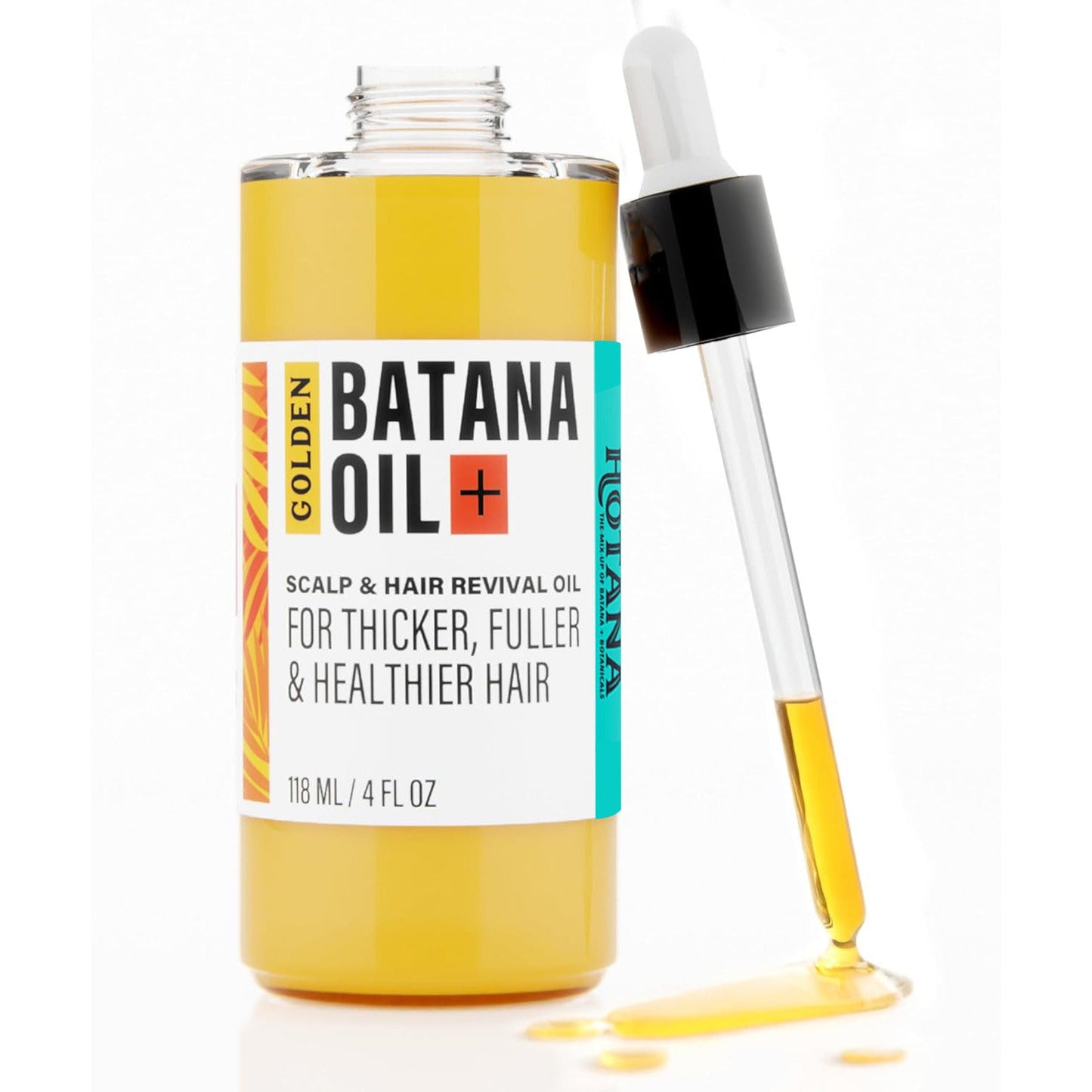 Golden Batana Oil + Scalp & Hair Revival Oil – Growth, Shine & Strength | 4oz