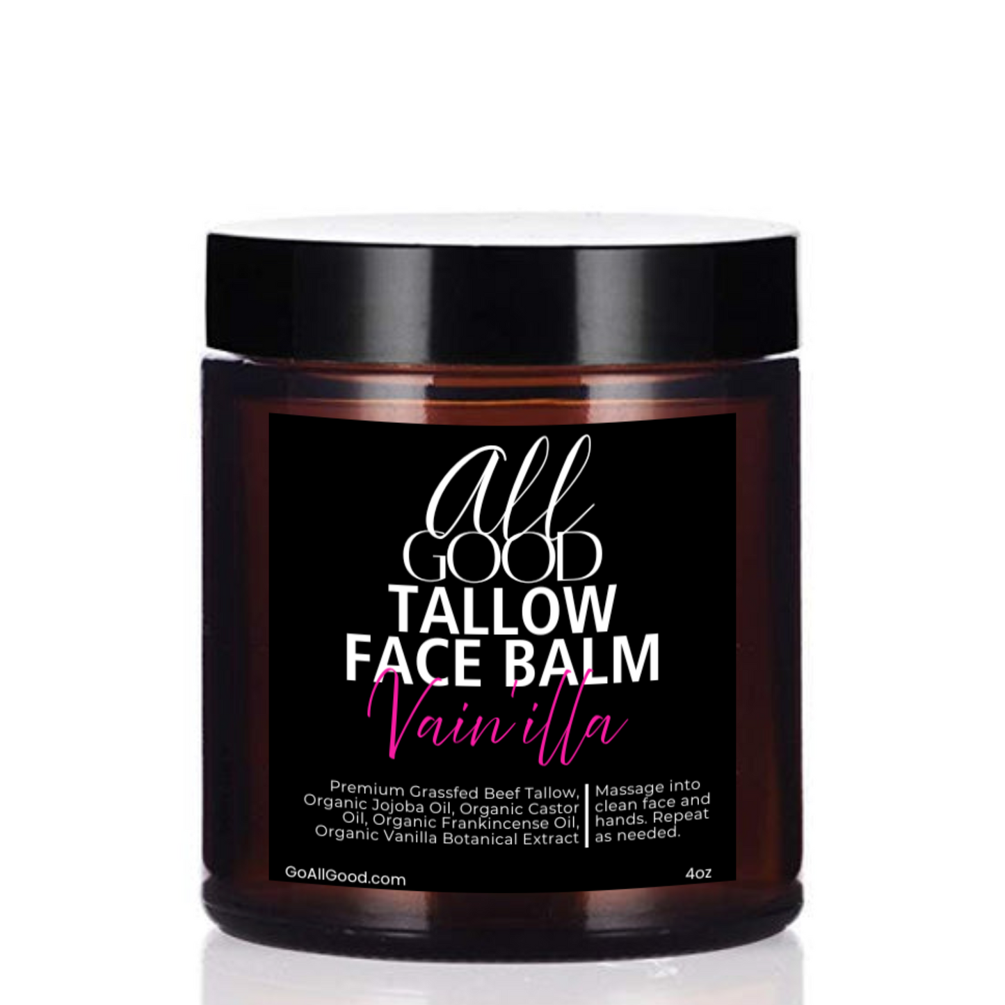 Tallow Face Balm – Vain'illa | Grass-Fed Tallow & Vanilla