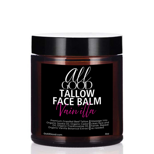 Tallow Face Balm – Vain'illa | Grass-Fed Tallow & Vanilla