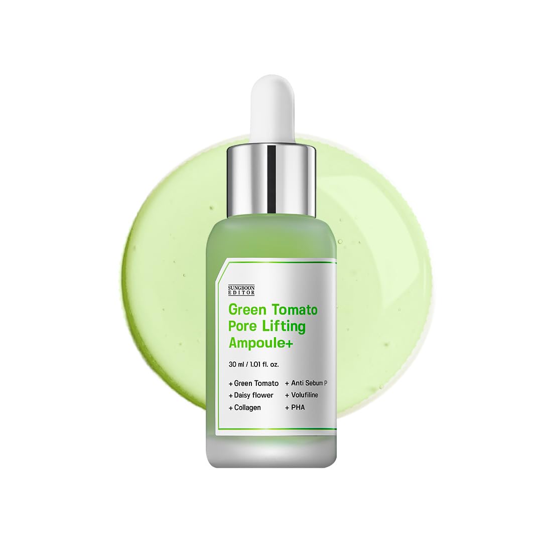Sungboon Editor Green Tomato Pore Lifting Ampoule+ – Pore Minimizing Serum