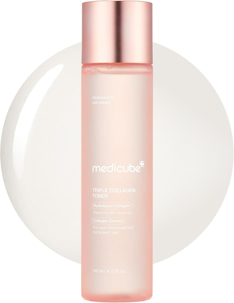 Medicube Triple Collagen Toner | Hydrolyzed + Atelo + Soluble Collagen