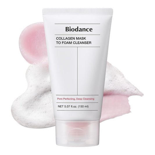 Biodance 2-in-1 Collagen Mask to Foam Cleanser | Deep Pore Cleanse + Hydration