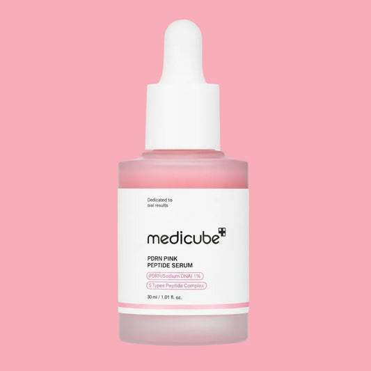 PDRN Pink Peptide Brightening Glow Serum | Collagen Hydrating & Firming Essence