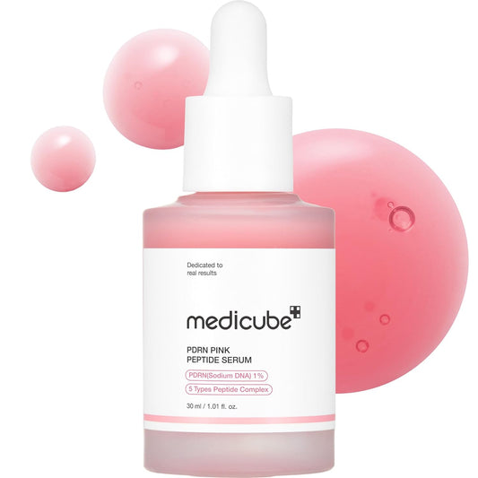 Medicube PDRN Pink Peptide Serum | Salmon Collagen + Hyaluronic Acid