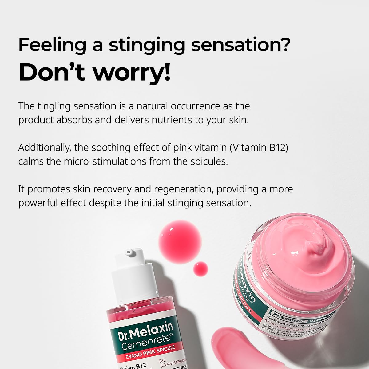 Dr. Melaxin Cemenrete Cyano Pink Spicule Cream – 50ml