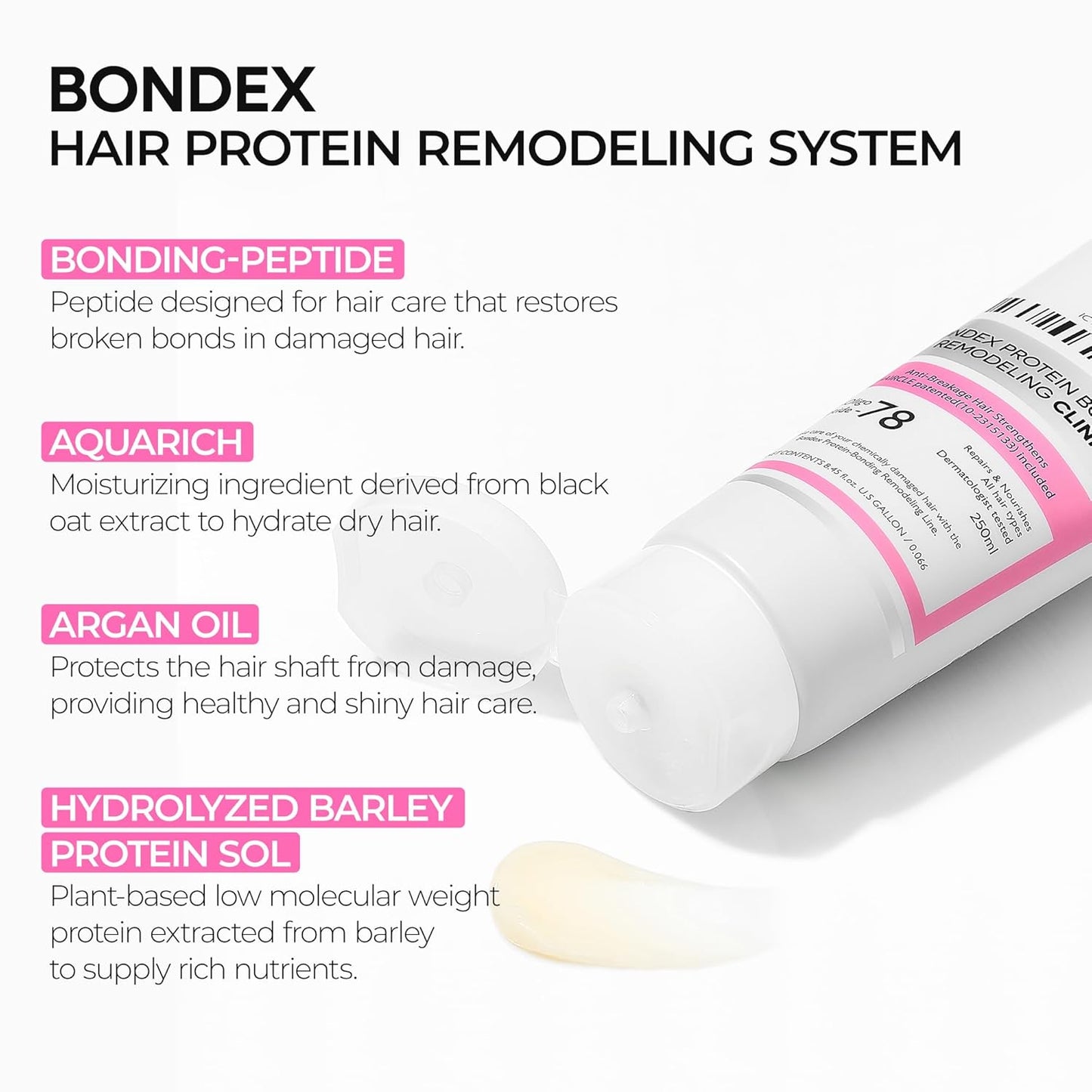 Dr. Melaxin Bondex Clinic II Protein Hair Treatment – 250ml
