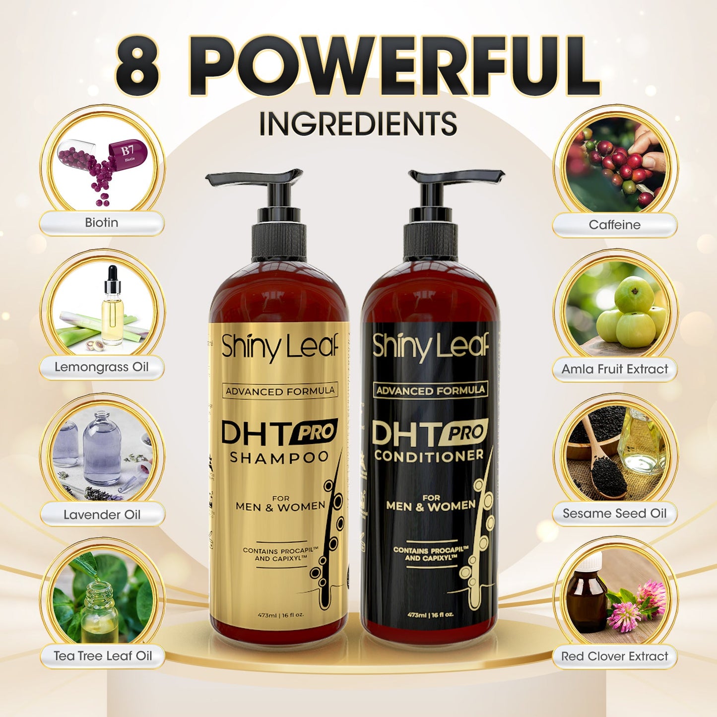 Bariatric Hair Care Bundle | Multivitamin with Iron + DHT Pro Shampoo & Conditioner