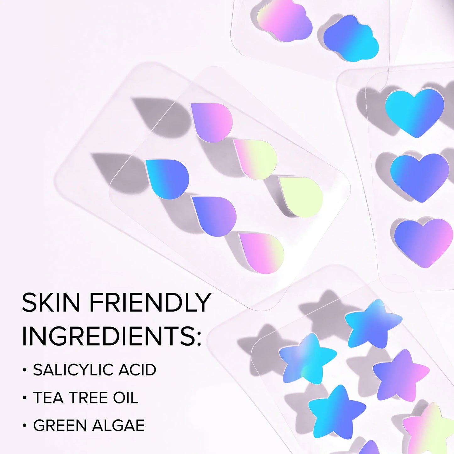 Pimple & Acne Patches – Medical-Grade Hydrocolloid with Tea Tree Oil