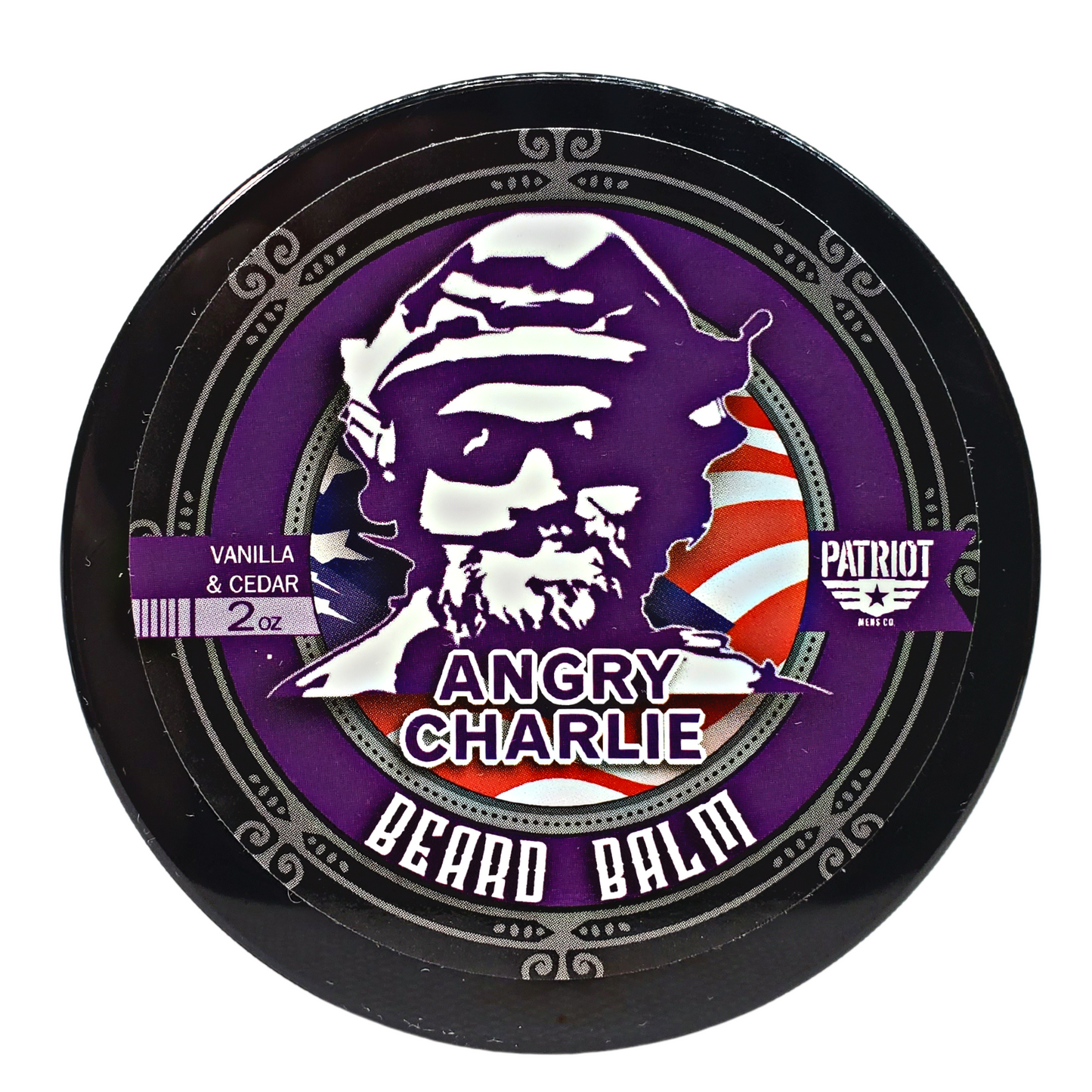 Angry Charlie 2oz Beard Balm – Vanilla & Cedarwood