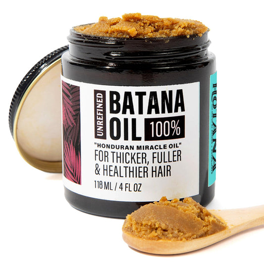 100% Unrefined Batana Oil – Pure Hair Growth & Scalp Treatment | 4oz