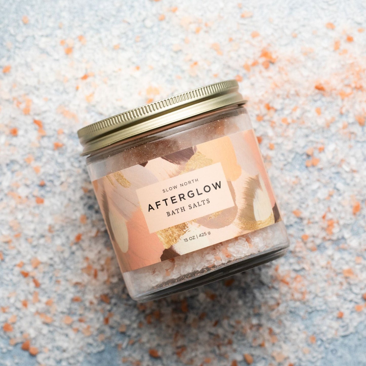Afterglow Bath Salts by Slow North – Floral & Sandalwood Aromatherapy Soak