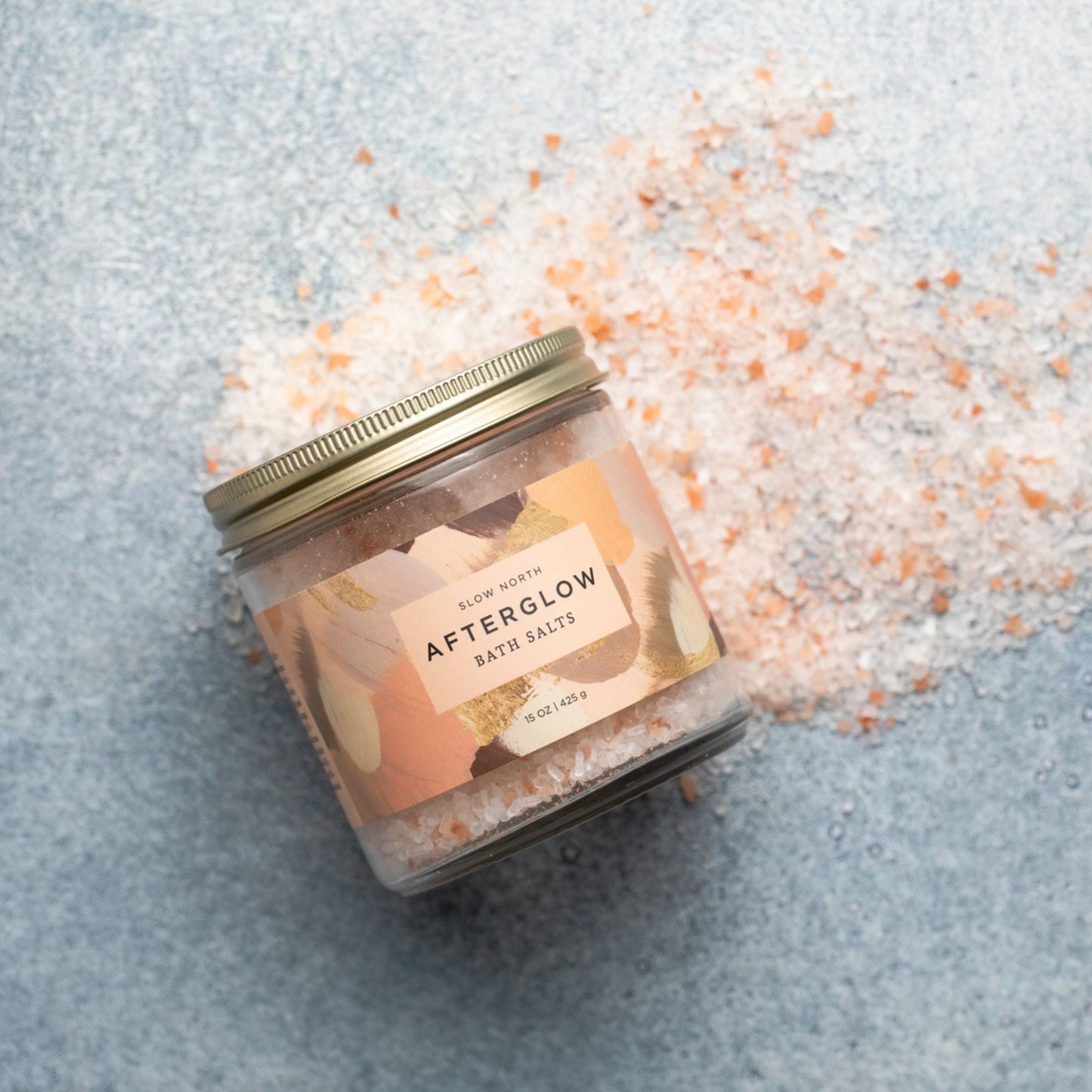 Afterglow Bath Salts by Slow North – Floral & Sandalwood Aromatherapy Soak