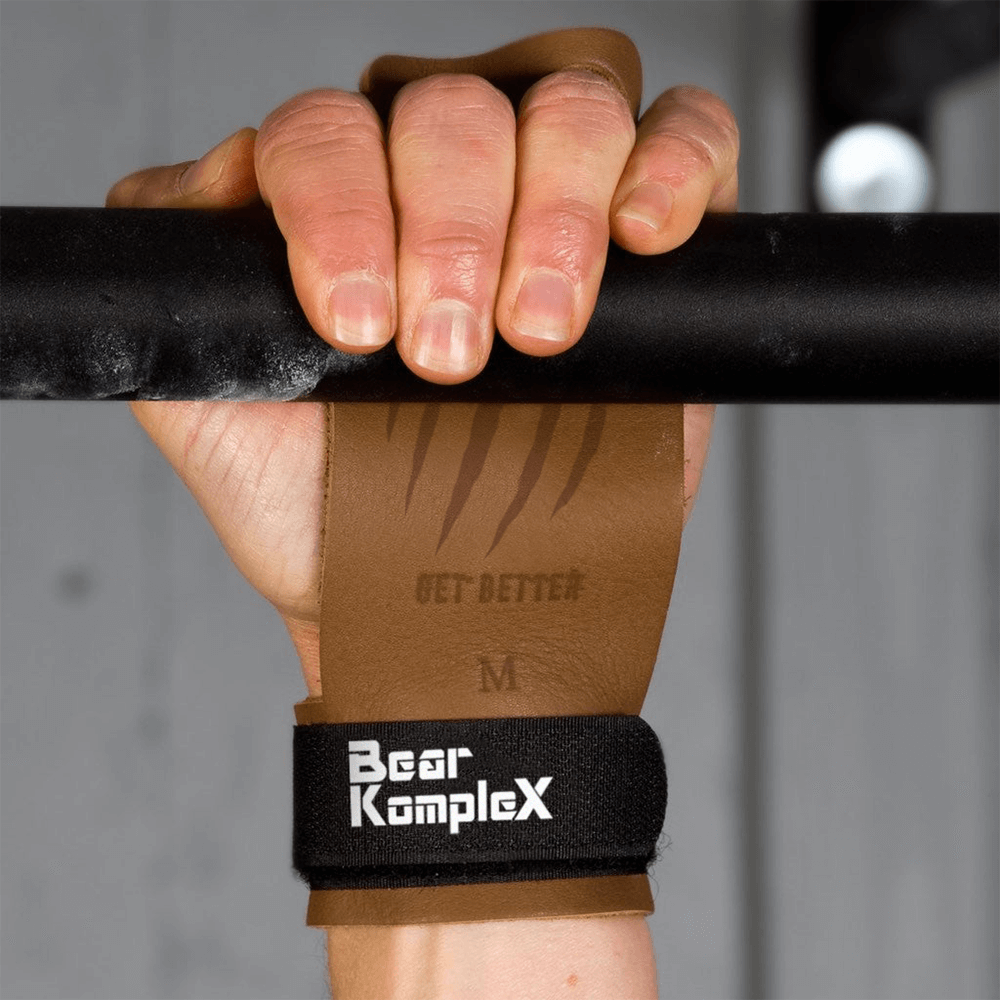 Bear KompleX 2-Hole Leather Hand Grips