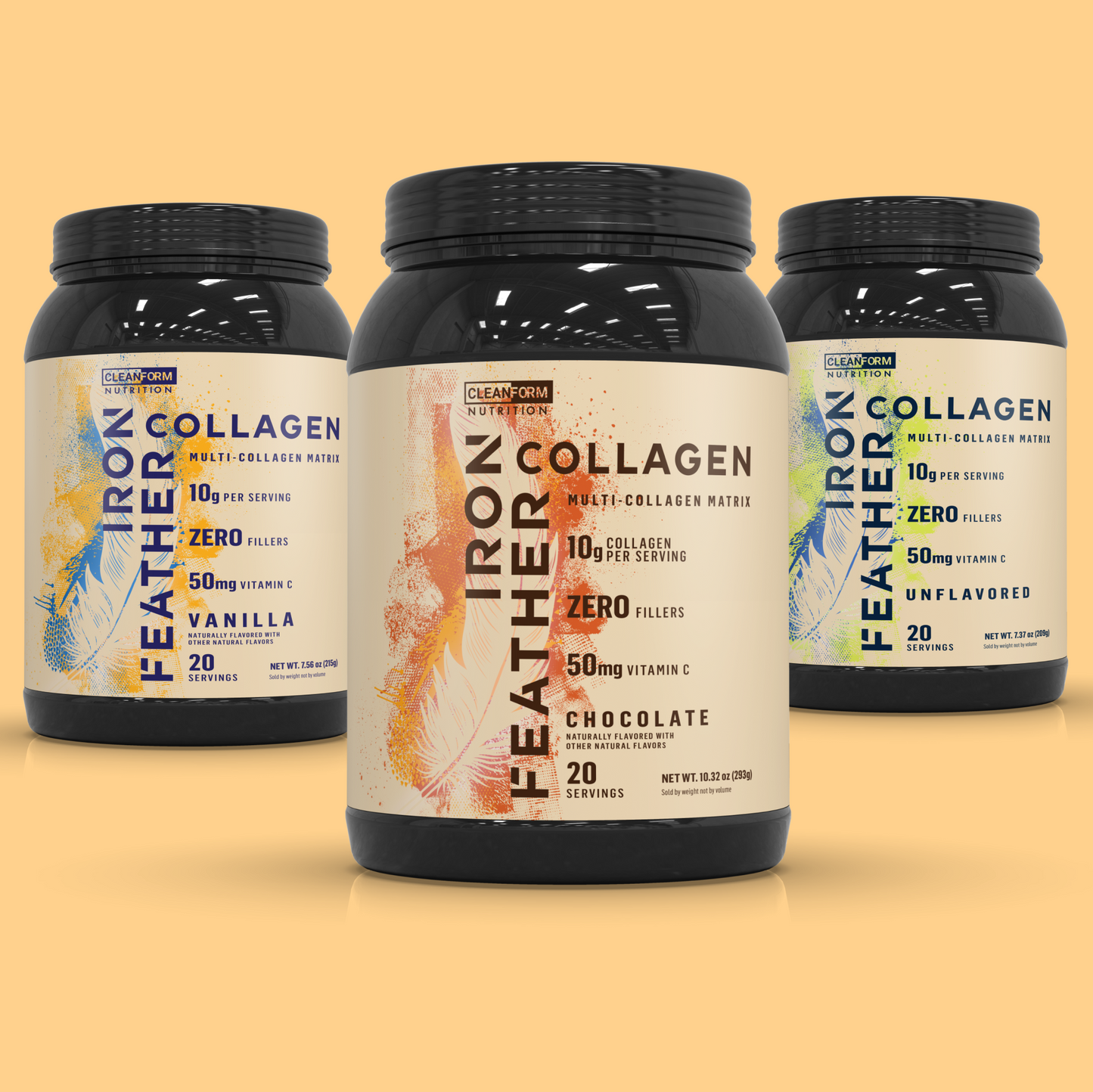 Iron Feather Multi-Source Collagen Protein
