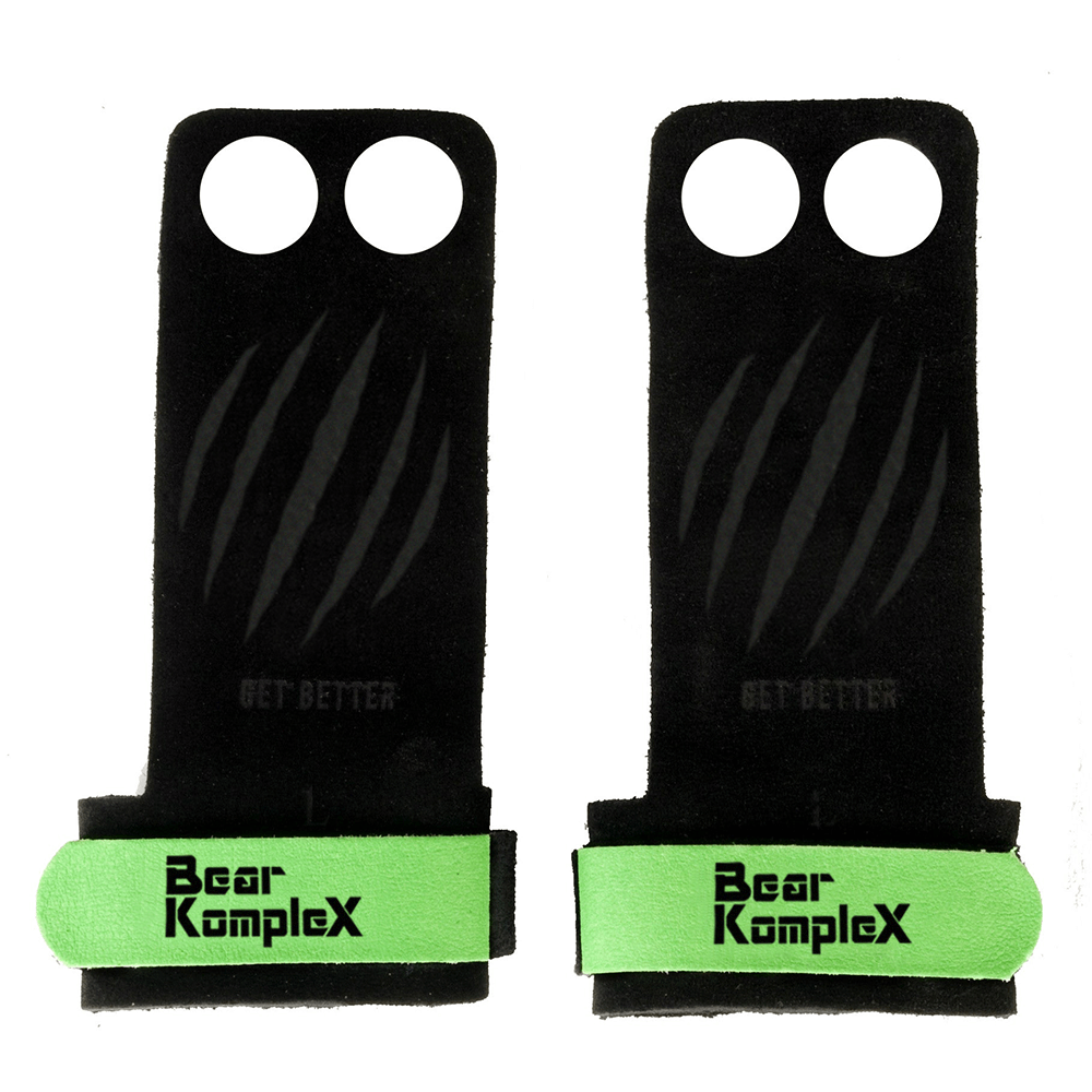 Bear KompleX 2-Hole Leather Hand Grips