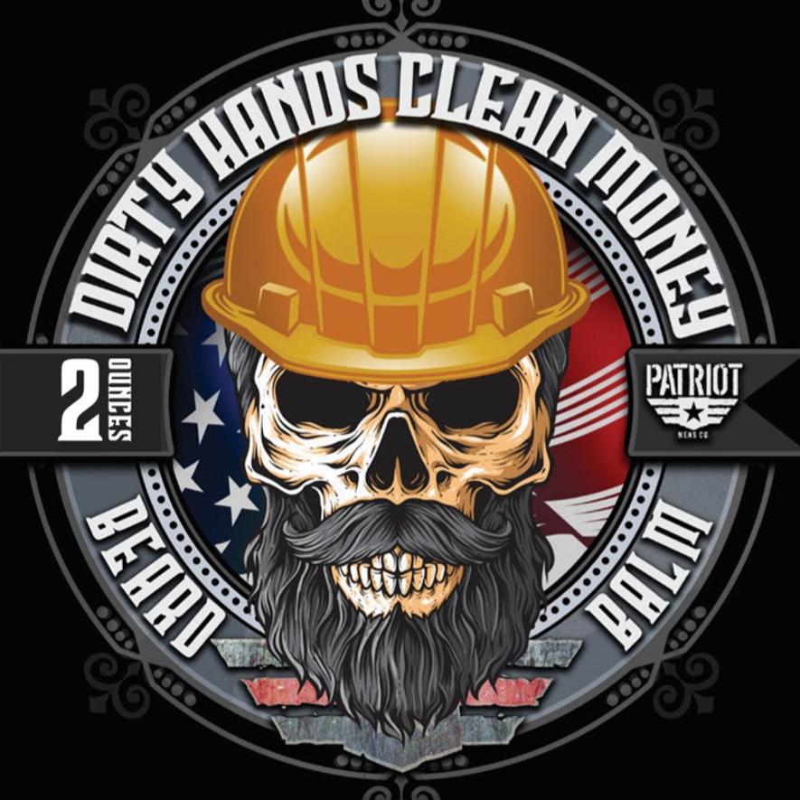 Dirty Hands Clean Money 2oz Beard Balm – Leather & Oakmoss