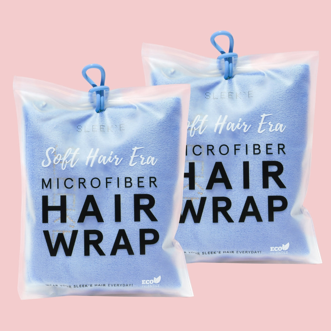 The Wrap Duo – Sleek’e Microfiber Hair Wrap | 8 Colors