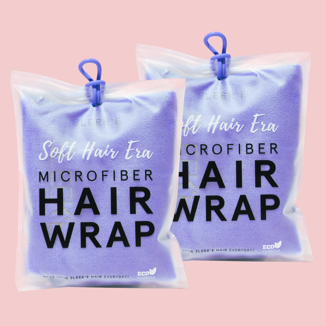 The Wrap Duo – Sleek’e Microfiber Hair Wrap | 8 Colors
