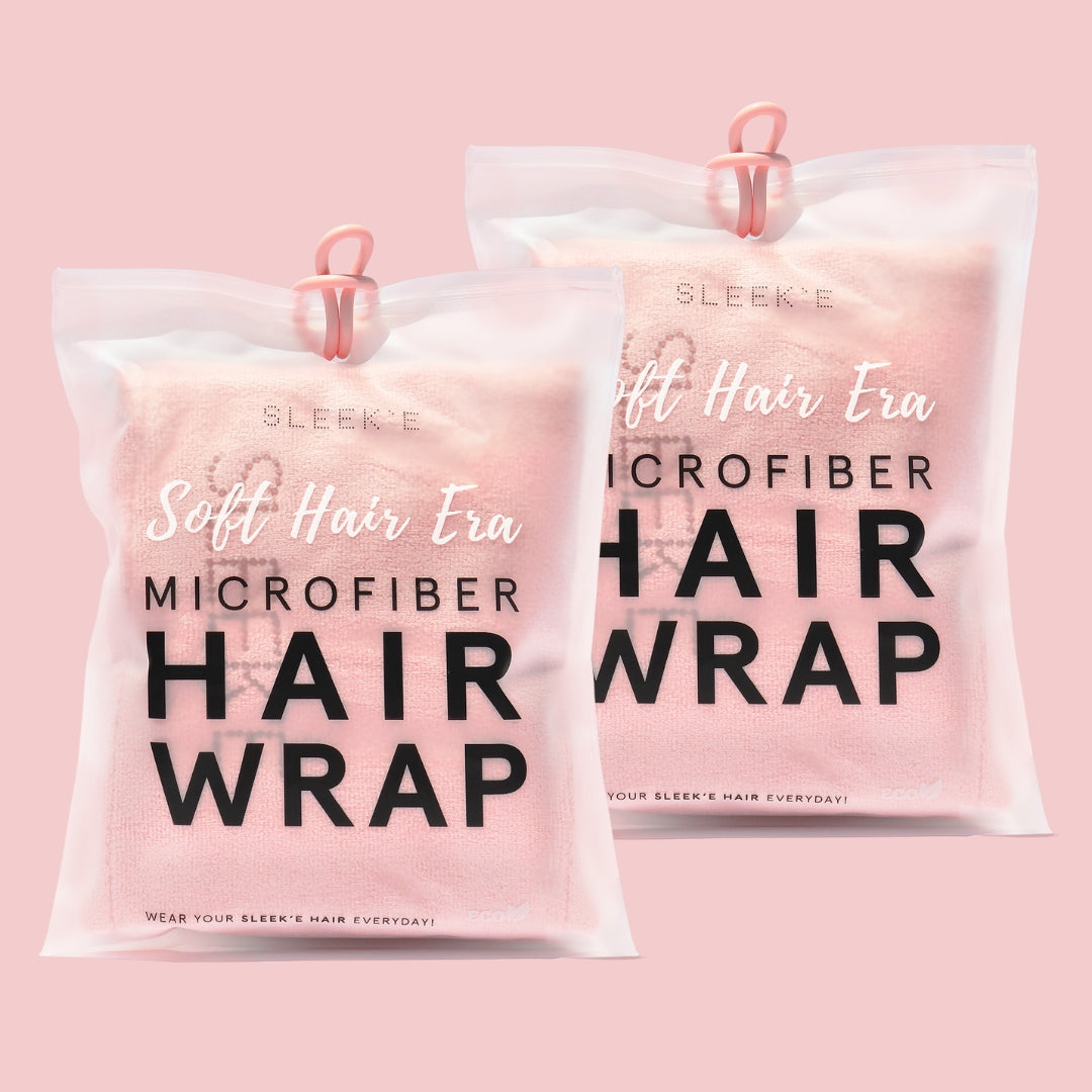 The Wrap Duo – Sleek’e Microfiber Hair Wrap | 8 Colors