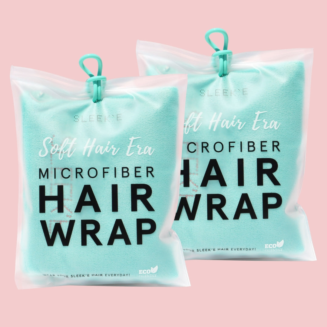 The Wrap Duo – Sleek’e Microfiber Hair Wrap | 8 Colors
