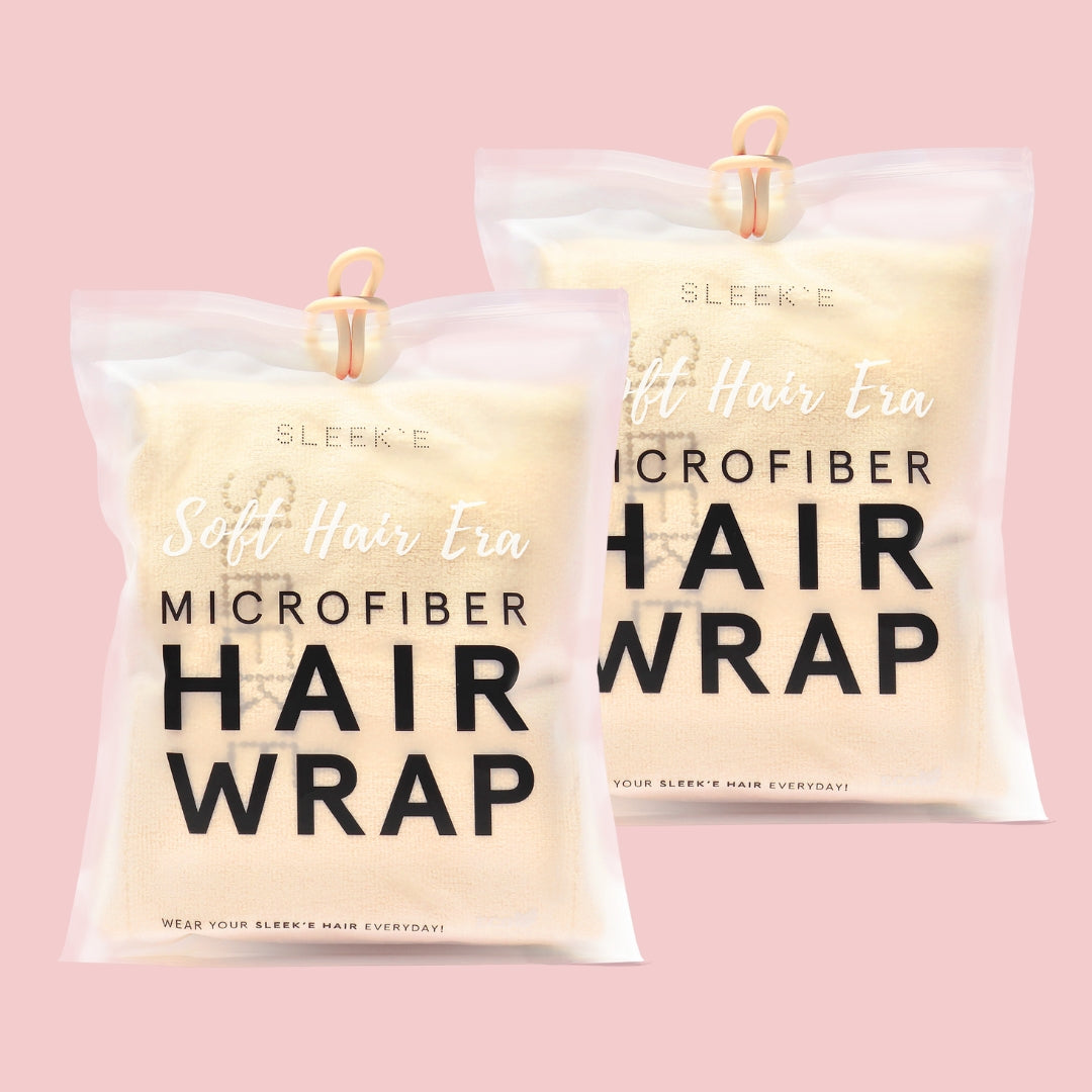 The Wrap Duo – Sleek’e Microfiber Hair Wrap | 8 Colors