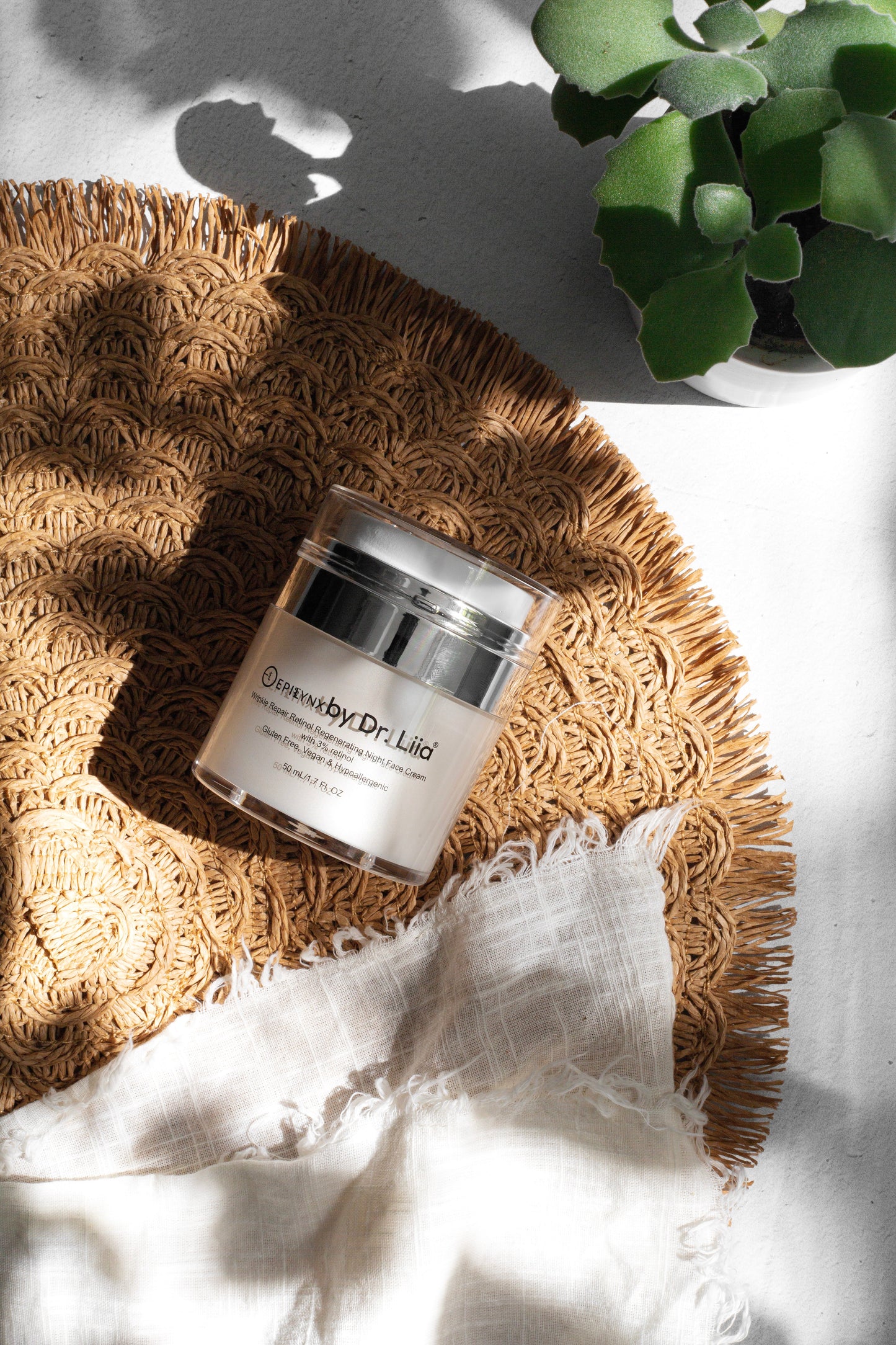 Wrinkle Repair Retinol Night Cream – Vegan & Gluten-Free Anti-Aging Moisturizer | 50ml