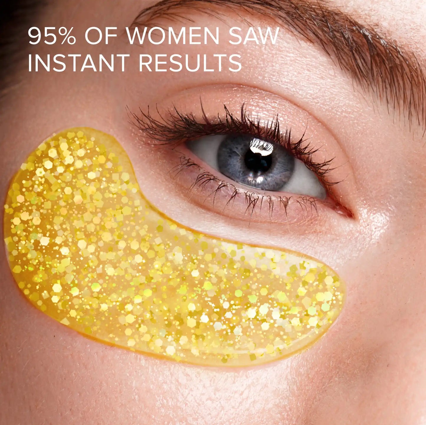 24K Gold Anti-Aging Eye Patches – Hydrogel Under-Eye Masks for Dark Circles & Puffiness