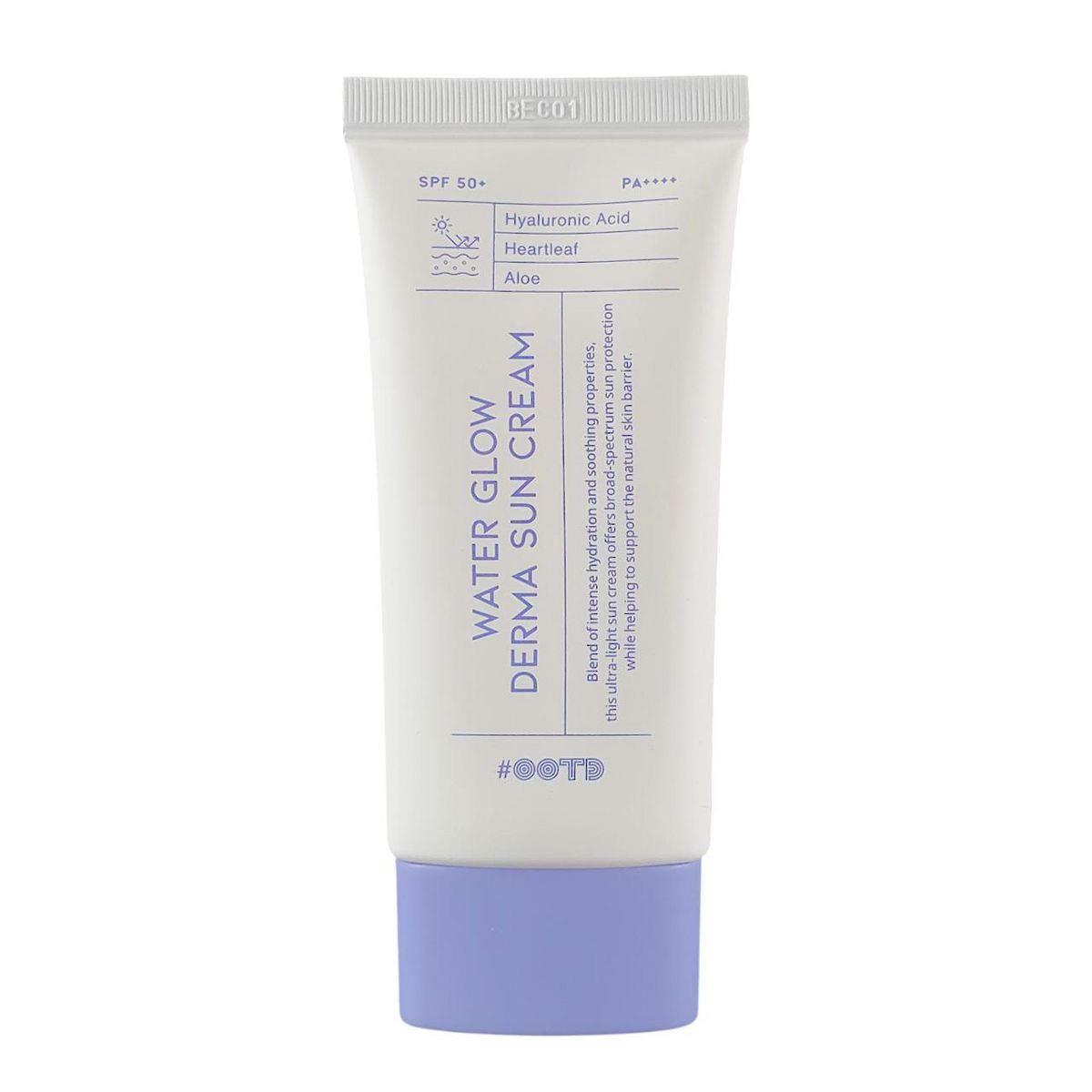 OOTD Water Glow Derma Sun Cream SPF50+ PA++++ | Hydrating UV Protection