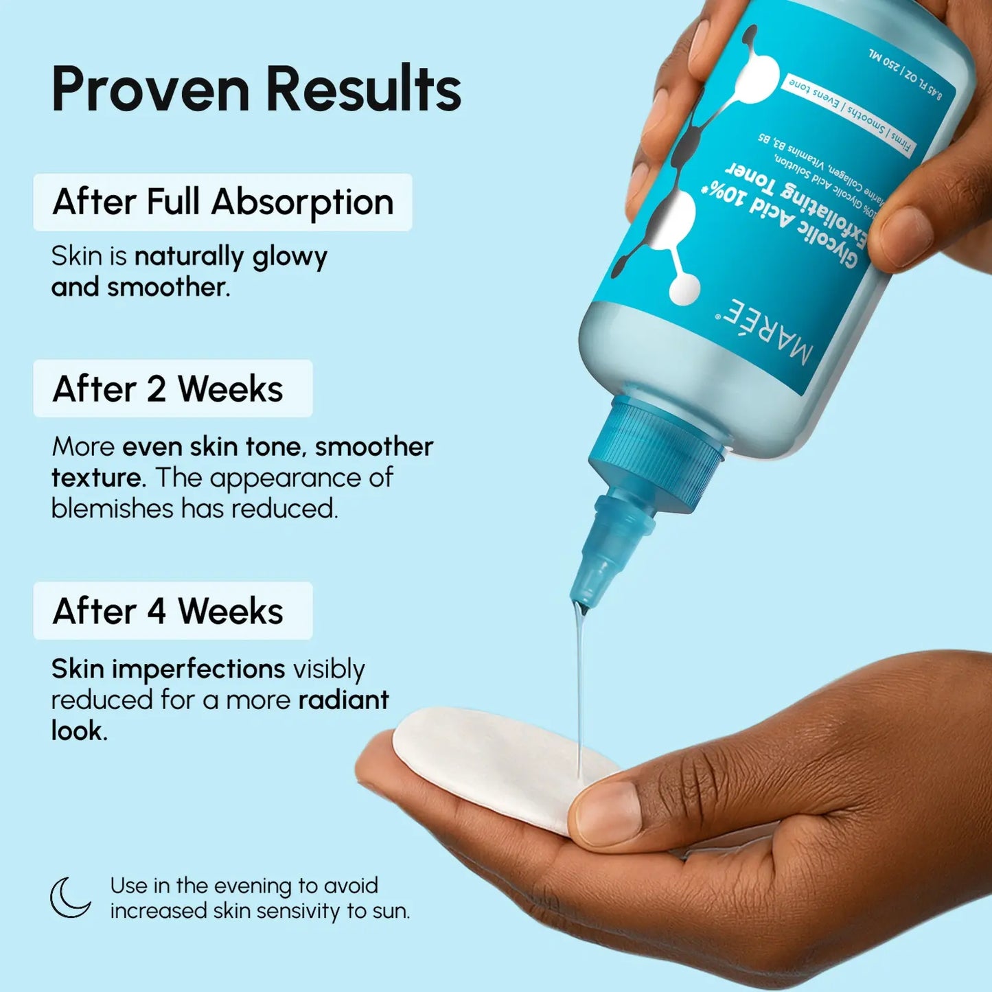 Maree Glow Boost Glycolic Acid Exfoliating Face Toner