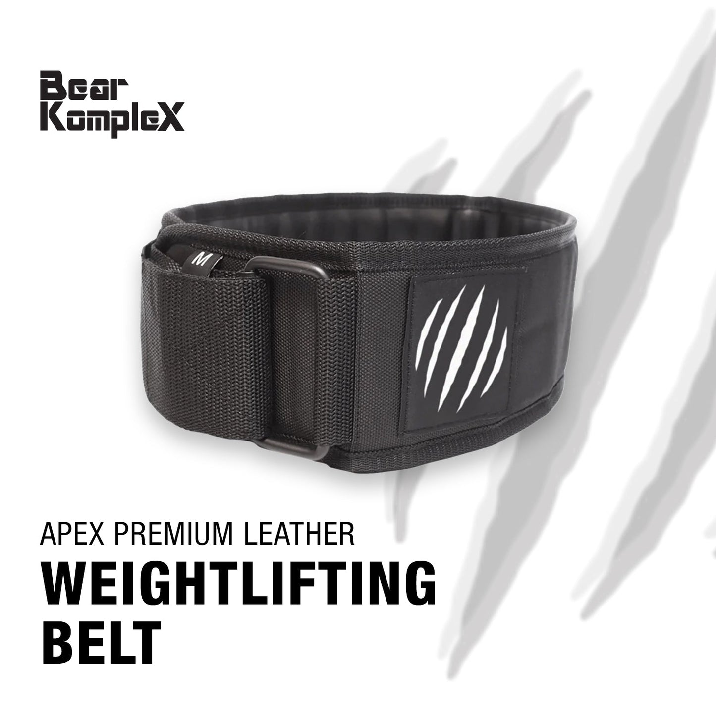 Bear KompleX APEX Premium Leather Weight Lifting Belt