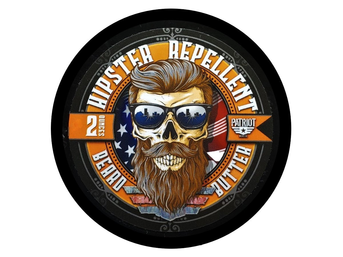 Hipster Repellent Beard Butter – Citrus, Cedar & Sandalwood