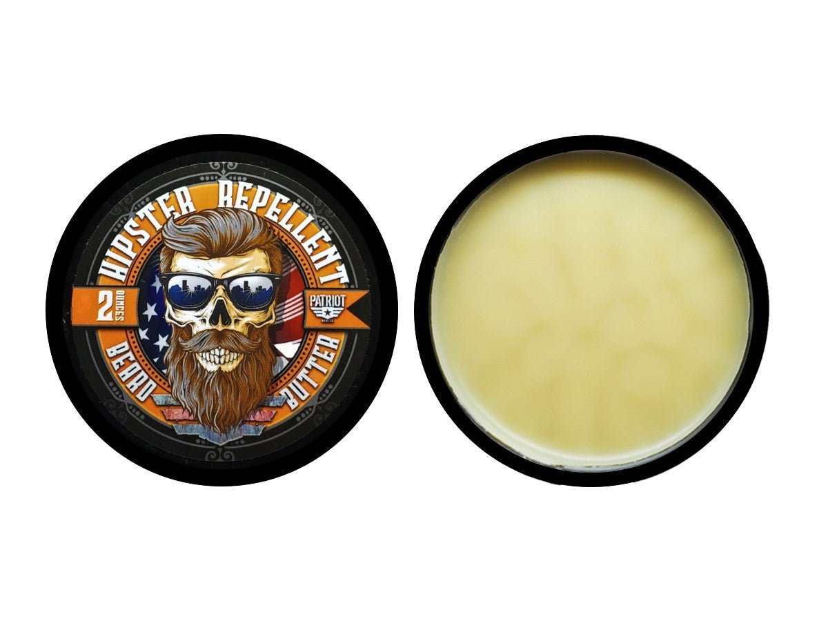 Hipster Repellent Beard Butter – Citrus, Cedar & Sandalwood
