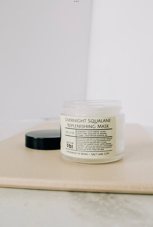 Overnight Replenishing Squalane Mask | Skin Firming & Hydrating Sleep Mask