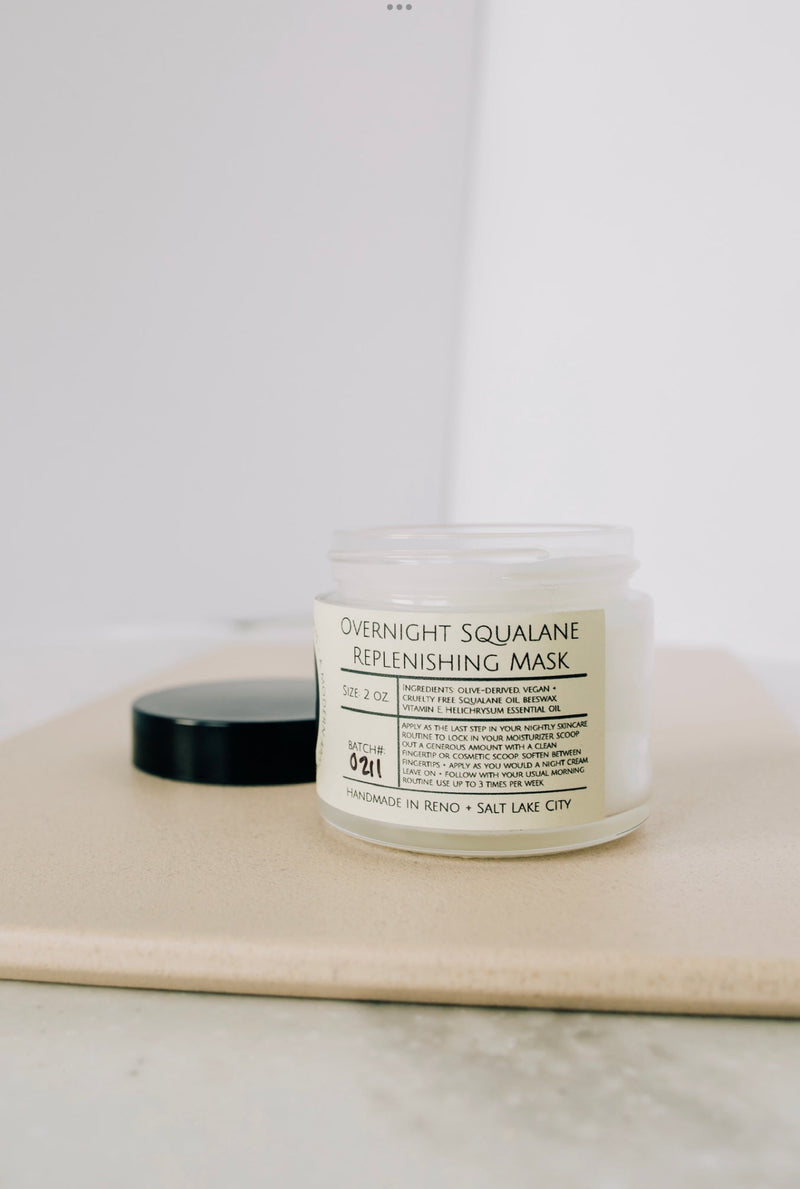 Overnight Replenishing Squalane Mask | Skin Firming & Hydrating Sleep Mask