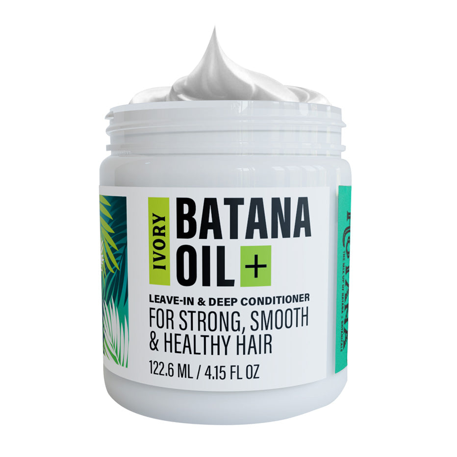 Ivory Batana Oil Leave-In & Deep Conditioning Hair Mask – Repair, Strengthen & Protect | 4oz