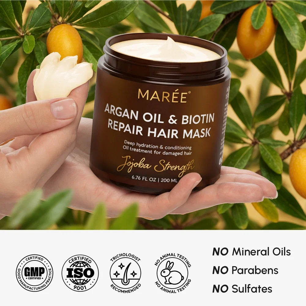 Maree Argan Oil & Biotin Intensive Hair Repair Mask