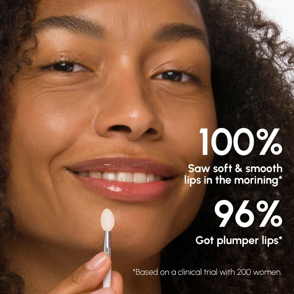 Vanilla Plumping Lip Balm & Moisturizer – Marine Collagen + Hyaluronic Acid
