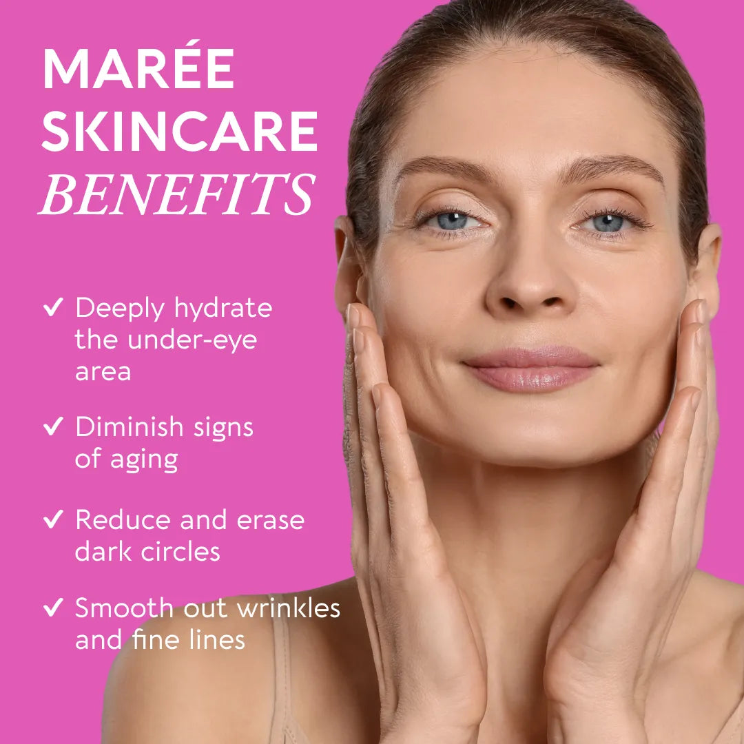 Maree Marine Collagen Eye Patches for Puffy Eyes & Dark Circles